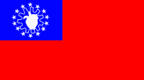 Flagge Burma