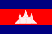 Flagge Kambodscha
